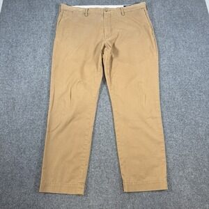 Polo Ralph Lauren Pants Mens 38x30 (Fits 38x29) Tan Stretch Slim Fit‎ Chino